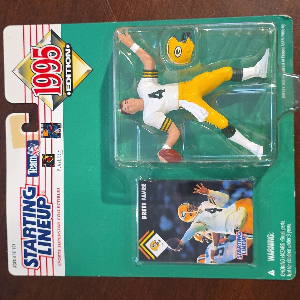 Starting Lineup 1995 Edition Brett Favre Action Figure